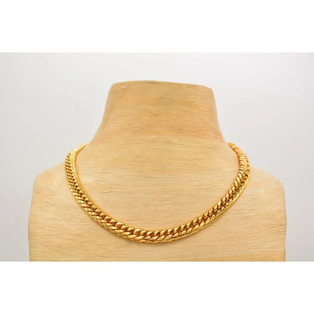 Vintage Cuban Chain Necklace 18